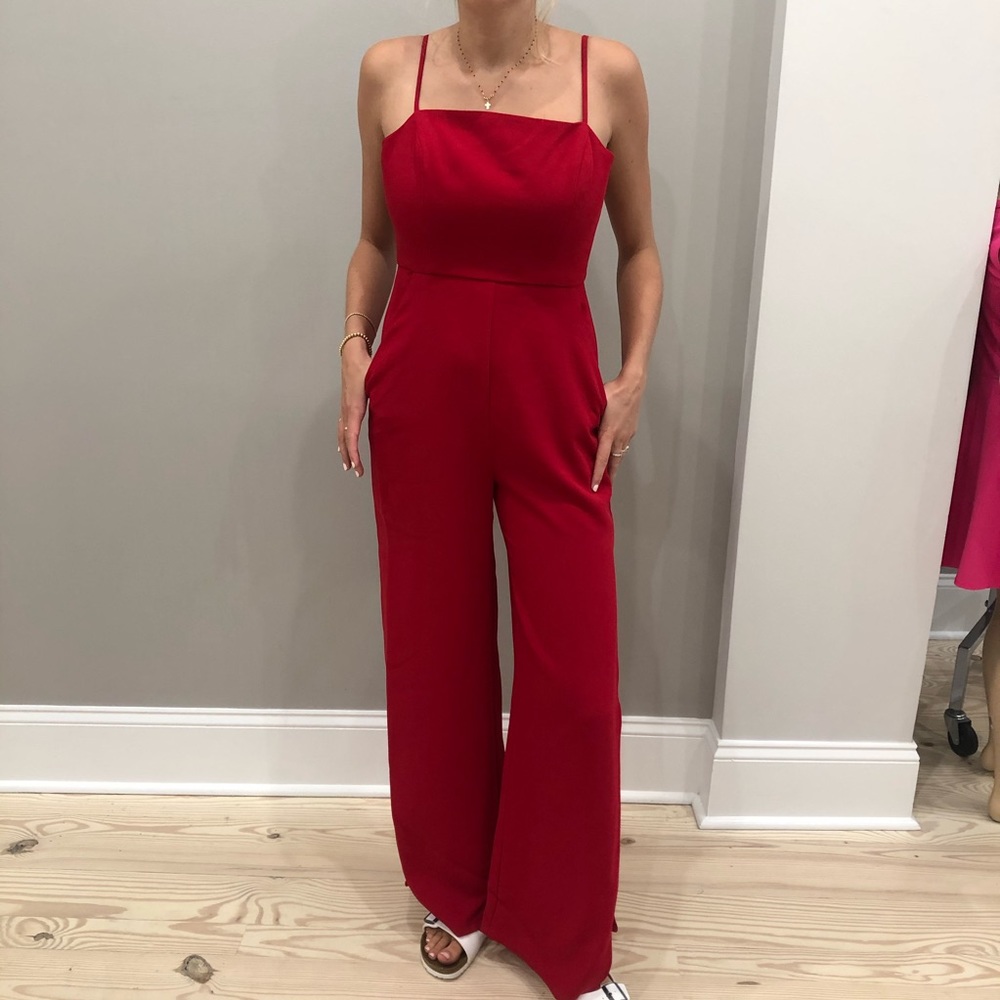 NWT BCBG Red formal jumpsuit *multiple sizes